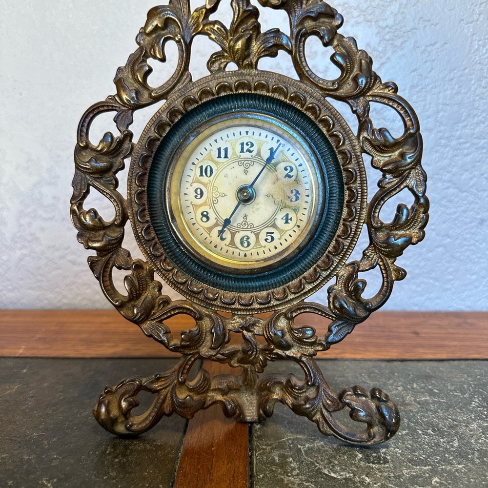 Ornate Shelf Clock